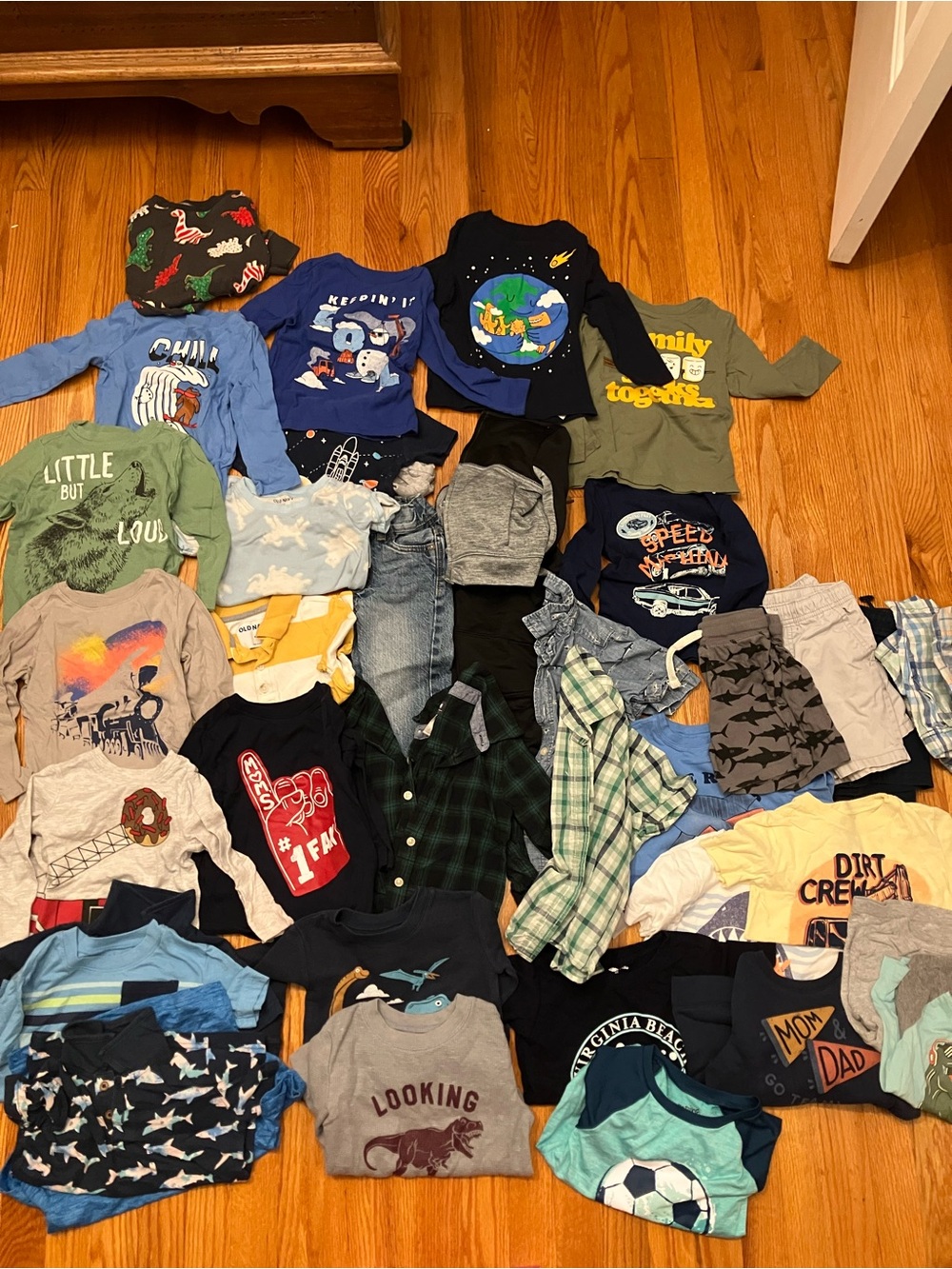 Summer and winter wardrobe